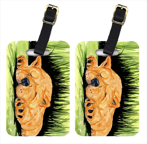 Chow Chow Luggage Tags - Pair Of 2