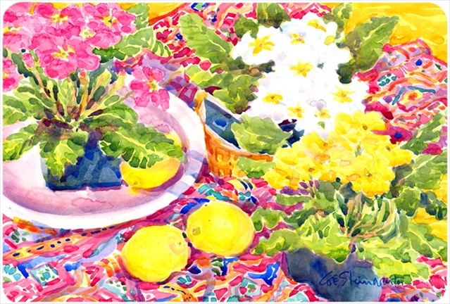 Flower - Primroses Mouse Pad, Hot Pad Or Trivet
