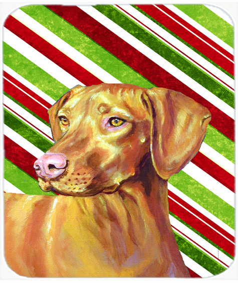 Vizsla Candy Cane Holiday Christmas Mouse Pad, Hot Pad Or Trivet