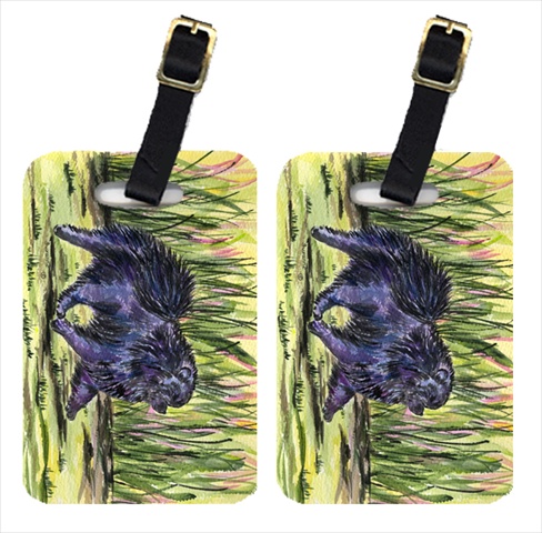 Pomeranian Luggage Tags - Pair Of 2