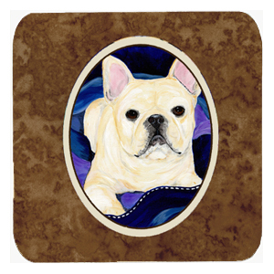 French Bulldog Foam Coasters - Set 4
