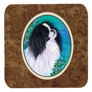 Japanese Chin Foam Coasters - Set 4