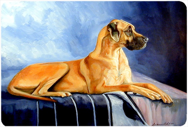 7204MP Natural Fawn Great Dane Mouse Pad- Hot Pad Or Trivet