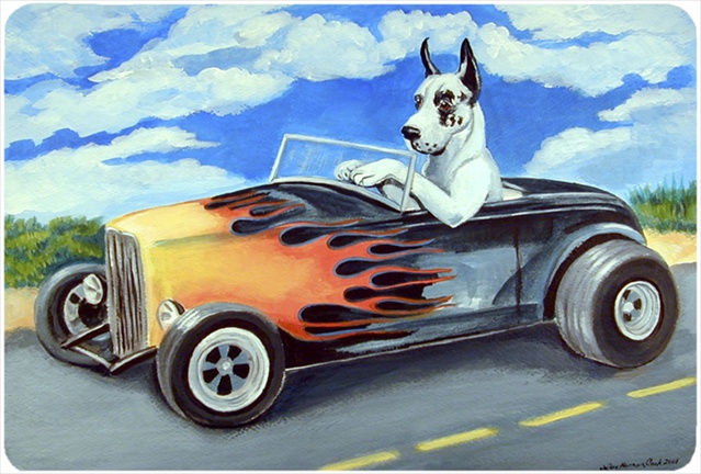 7502MP Great Dane Mouse Pad- Hot Pad Or Trivet