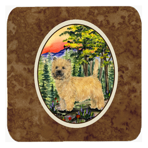 Cairn Terrier Foam Coasters - Set 4
