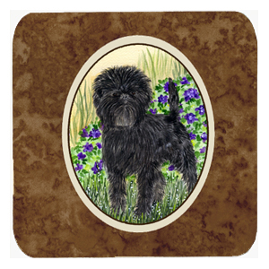 Affenpinscher Foam Coasters - Set 4