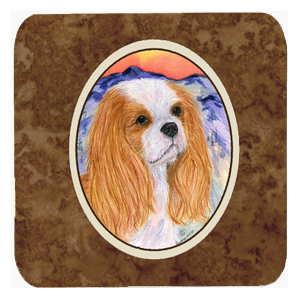SS8164FC Cavalier Spaniel Foam Coasters - Set 4