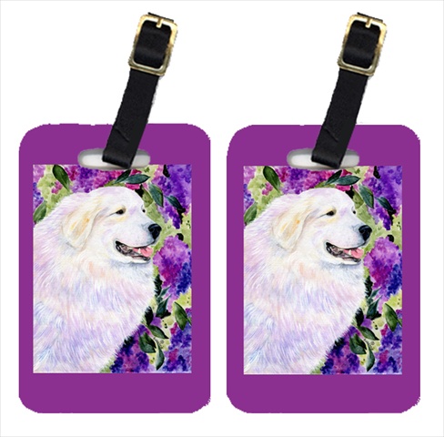 Great Pyrenees Luggage Tags - Pair Of 2