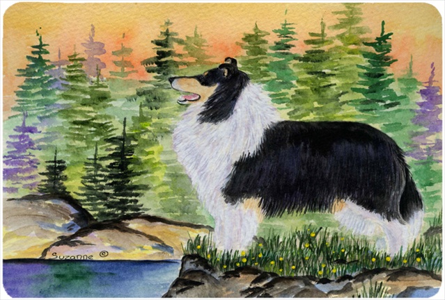 SS8203MP Collie Mouse Pad- Hot Pad Or Trivet