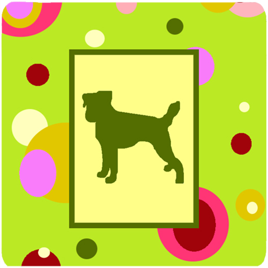 Jack Russell Terrier Foam Coasters - Set 4