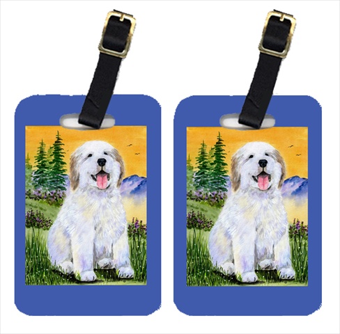 Great Pyrenees Luggage Tags - Pair Of 2