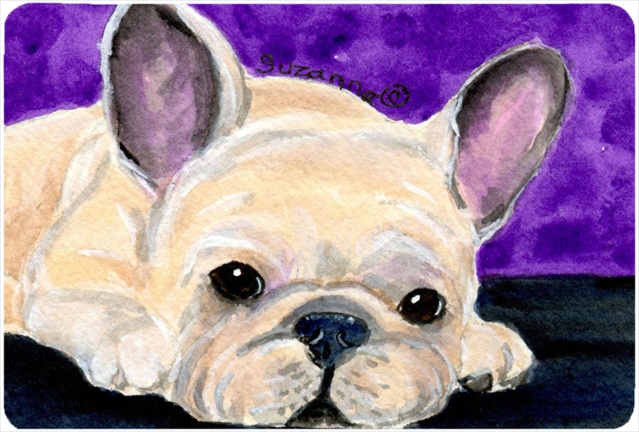 French Bulldog Mouse Pad, Hot Pad Or Trivet