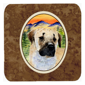 Anatolian Shepherd Foam Coasters - Set 4