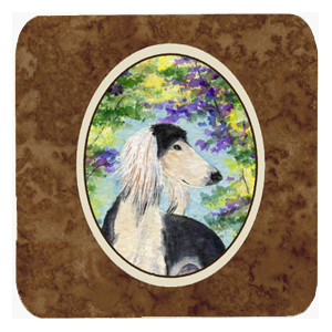 SS8200FC Saluki Foam Coasters - Set 4