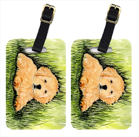 Golden Retriever Luggage Tags