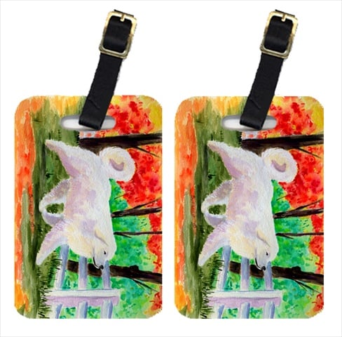 Great Pyrenees Luggage Tags - Pair Of 2