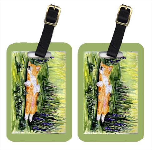 Corgi Luggage Tags - Pair Of 2