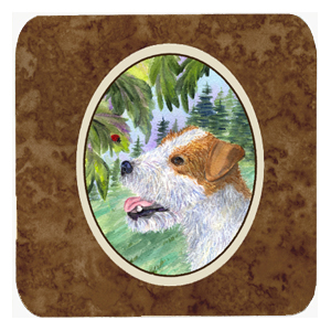Jack Russell Terrier Foam Coasters - Set 4