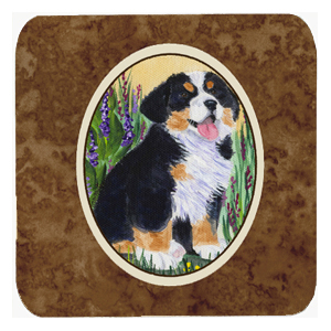Bernese Mountain Dog Foam Coasters - Set 4