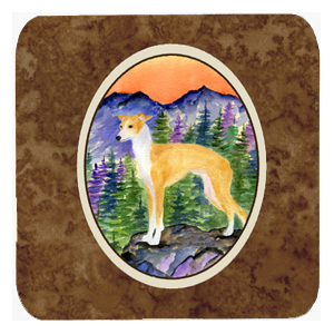 Italian Greyhound Foam Coasters - Set 4