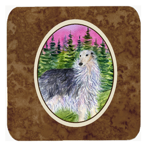 SS8227FC Borzoi Foam Coasters - Set 4