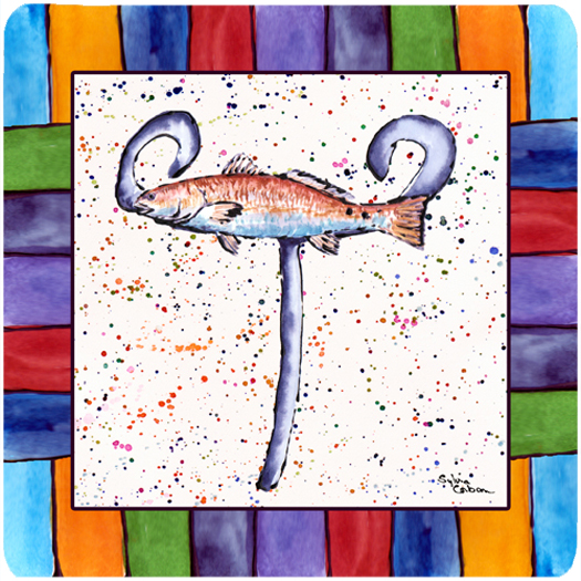 Picture of Carolines Treasures 8443-TFC Beach And Seafood Foam Coasters - Set Of 4