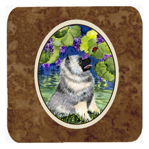 Keeshond Foam Coasters - Set Of 4
