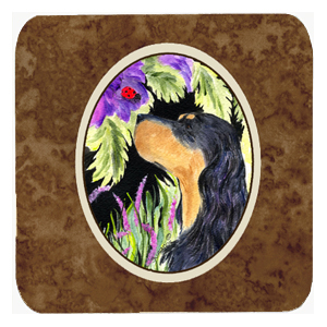 Gordon Setter Foam Coasters - Set Of 4