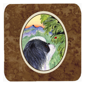 Japanese Chin Foam Coasters - Set Of 4
