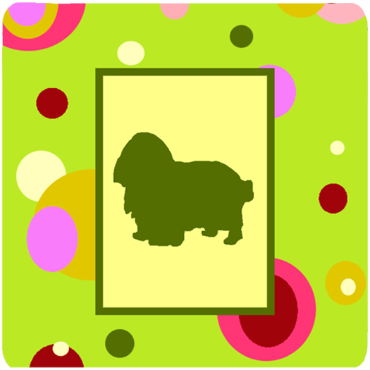 Picture of Carolines Treasures CK1100FC English Toy Spaniel Foam Coasters - Set Of 4