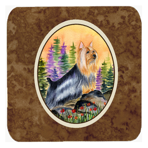 Silky Terrier Foam Coasters - Set Of 4