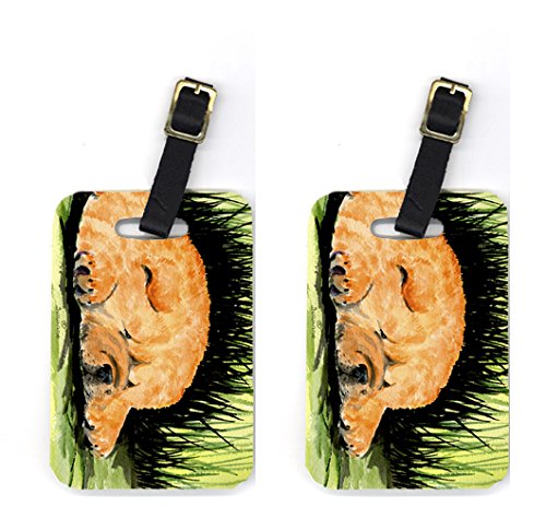 Chow Chow Luggage Tag - Pair 2- 4 x 2.75 In.