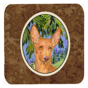Pharoh Hound Foam Coasters - Set Of 4