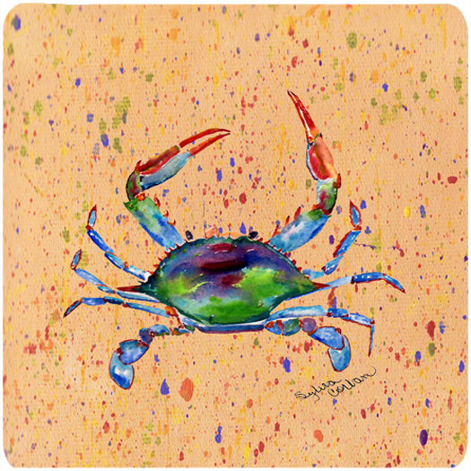 Crab Foam Coasters - Set Of 4