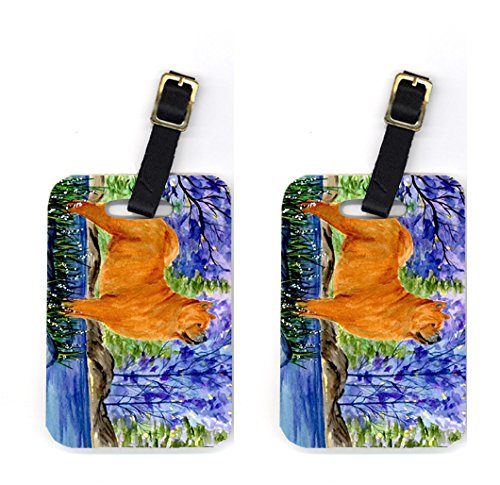 Chow Chow Luggage Tag - Pair 2- 4 x 2.75 In.