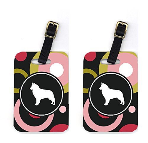 Belgian Sheepdog Luggage Tag - 4 x 2.75 In.