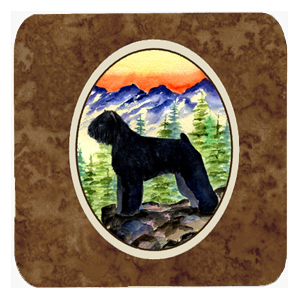 Bouvier Des Flandres Foam Coasters - Set Of 4