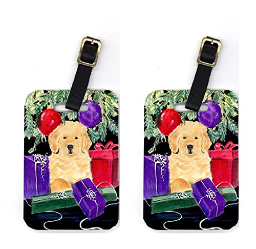 Golden Retriever Luggage Tag