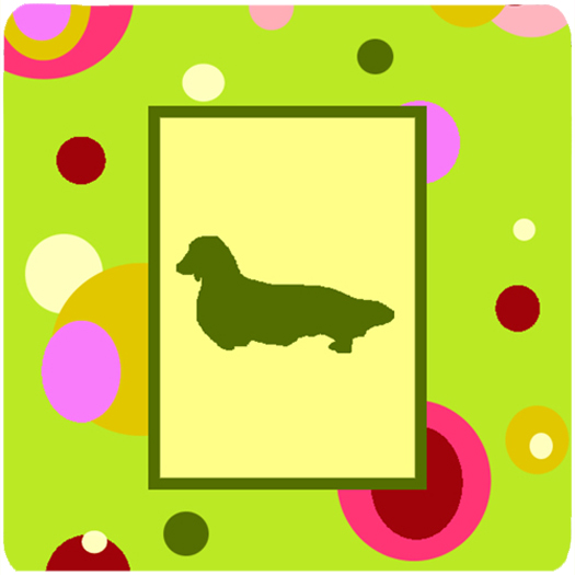 Dachshund Foam Coasters - Set Of 4
