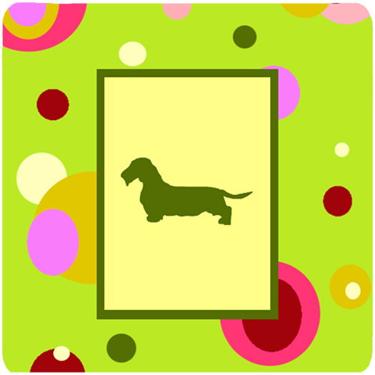 Dachshund Foam Coasters - Set Of 4