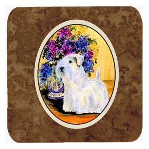 Sealyham Terrier Foam Coasters - Set Of 4