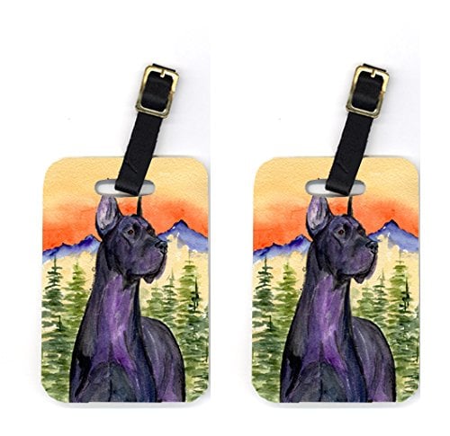 SS8642BT Great Dane Luggage Tag - Pair 2- 4 x 2.75 In.