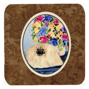 Pekingese Foam Coasters - Set Of 4