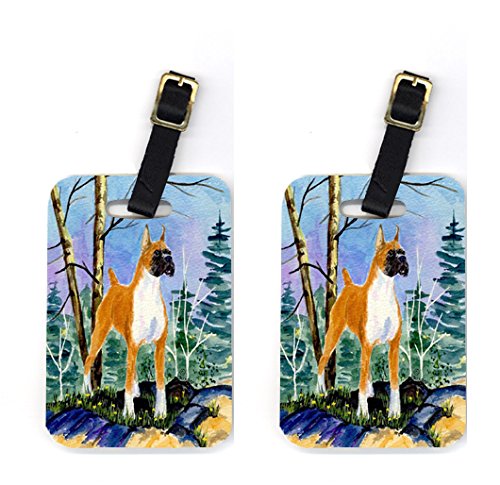 Boxer Luggage Tag - 4 x 2.75 In.