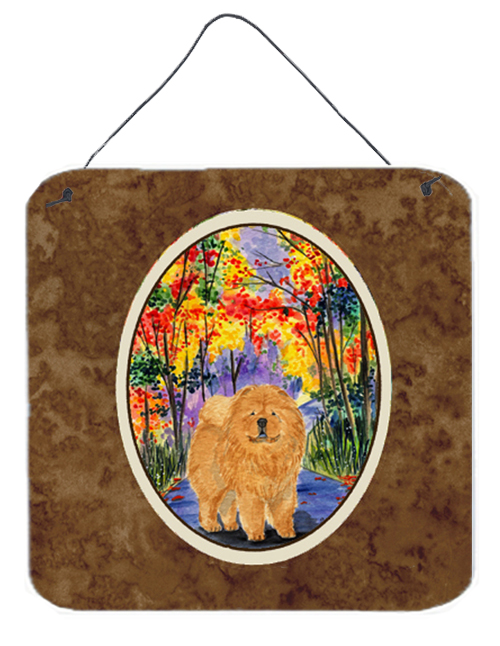 Chow Chow Aluminium Metal Wall Or Door Hanging Prints - 6 x 6 In.