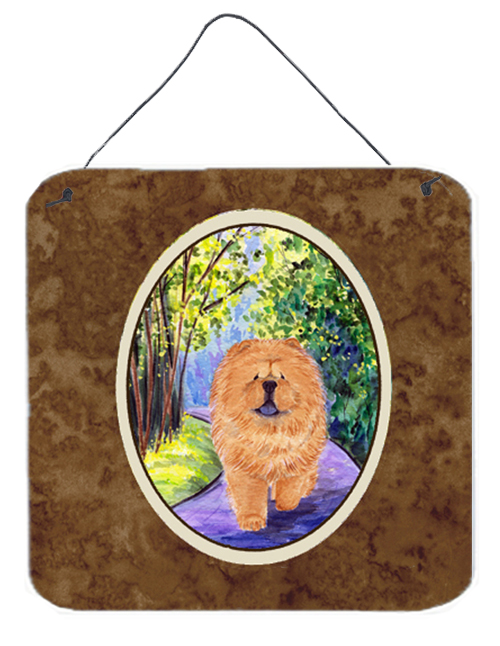 Chow Chow Aluminium Metal Wall Or Door Hanging Prints - 6 x 6 In.