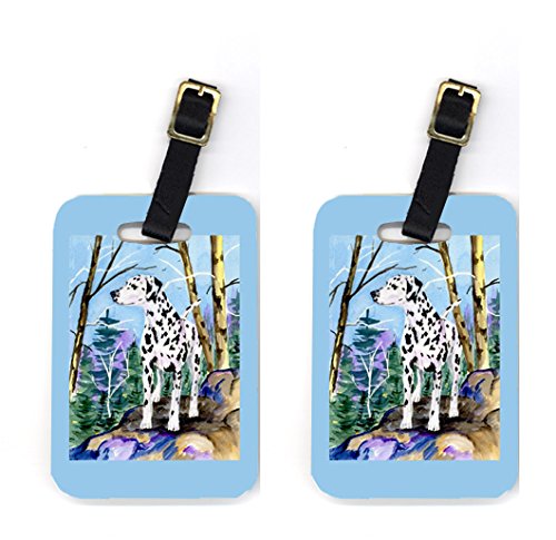 SS8651BT Dalmatian Luggage Tag - Pair 2- 4 x 2.75 In.