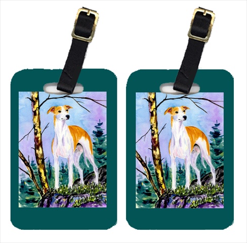 Whippet Luggage Tag - 4 x 2.75 In.