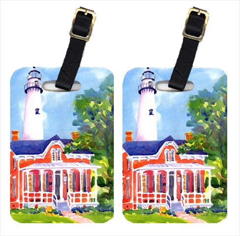 Picture of Carolines Treasures 6044BT Lighthouse Luggage Tag - Pair 2&#44; 4 x 2.75 In.