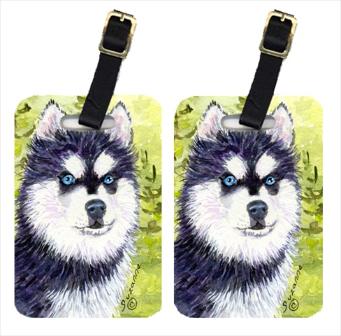 Klee Kai Luggage Tag - Pair 2- 4 x 2.75 In.